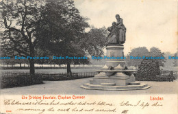 R061417 The Drinking Fountain. Clapham Common. London. Stengel. 1904 - Autres & Non Classés