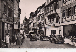 Lahr-Baden Très Animée Markstrass Rue Du Marché Voitures Commerces - Lahr