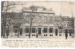 CPA CARTE POSTALE BELGIQUE BRUXELLES-ANDERLECHT LA JUSTICE DE PAIX 1902 - Anderlecht