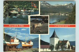 Norvège - Norway - Norge - Hilsen Fra Lyngseidet - Multivues - état - Norway