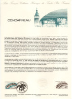 - Document Premier Jour CONCARNEAU (Finistère) 11.6.1983 - - Documents Of Postal Services