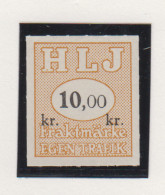 Zweden Spoorwegzegel Cat Svenska Järnvägsfraktmärken; Lijn H.L.J. Lidköping-Hakantorps Järnväg 31 - Other & Unclassified