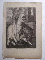 Saint Barthélémy.  D'après Peter Paul Rubens. 1610 - Images Religieuses