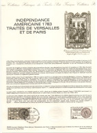 - Document Premier Jour L'INDÉPENDANCE AMÉRICAINE 1783 - 1983 - - Unabhängigkeit USA