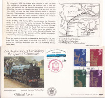 GB Engeland  1978 25 Ann Of Her Majesty The Queen Coronation 31-05-1978 - Trains