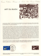 - Document Premier Jour L'ART DU BIJOU - PARIS 10.9.1983 - - Autres & Non Classés