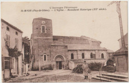 St-MYON - L'Eglise. - Monument Historique (XIIe Siècle). - Altri & Non Classificati