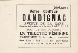 Publicité Votre Coiffeur Dandignac PORNICHET Avenue De La Gare La Toilette Fémine Parfumerie - Publicités