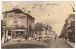 CPA CARTE POSTALE BELGIQUE BRUXELLES-ANDERLECHT LA RUE WAYEZ 1928 - Anderlecht