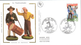 FDC 1995 SANTONS - LE TAMBOURINAIRE - 1990-1999