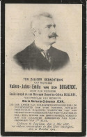 DP. VALERE VAN DEN BOGAERDE - JEAN ° ISEGHEM 1855- + 1904 - BURGEMEESTER DER STAD IZEGEM - Religion & Esotérisme