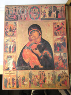 LADE 4000 - ICONE - ABDIJ ST PIETER & PAULUS DENDERMONDE 40 X 30 CM - Religiöse Kunst