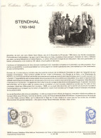 - Document Premier Jour STENDHAL (1783-1842) - GRENOBLE 12.11.1983 - - Ecrivains