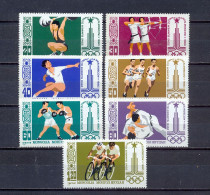 MONACO - MNH - OLYMPIC GAMES MOSCOW 1980. - MI.NO.1287/93 - CV = 2,80 € - Summer 1980: Moscow