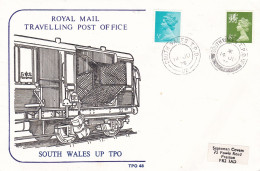 GB Engeland  1978 Royal Mail Travelling Post Office South Wales Up TPO - Eisenbahnen