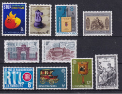 Timbres    Luxembourg Neufs ** Sans Charnières  1981-1979 - Unused Stamps