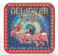 Capsules Ou Plaques De Muselet  SOUS BOCKS  BIÈRE   DELIRIUM NOEL - Bierdeckel