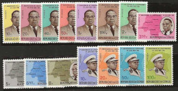 Republique Congo   .   OBP    .    430/444   .    **      .  Postfris  .   /   .   Neuf Avec Gomme Et SANS Charnière - Nuevos