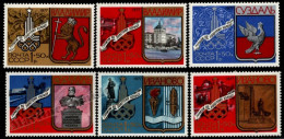 Rusia 1977 Yvert 4446-51 ** - Unused Stamps