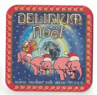 Capsules Ou Plaques De Muselet  SOUS BOCKS  BIÈRE   DELIRIUM NOEL - Beer Mats