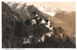 ARCHITECTURE, CASTLE VADUZ, MOUNTAIN, LIECHTENSTEIN, POSTCARD - Liechtenstein