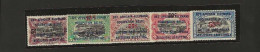 Ruanda-Urundi   .   OBP    .   45/49    .    *      . Ongebruikt Met Gom .   /   .   Neuf Avec Gomme - Unused Stamps