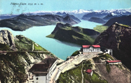 PILATUS, MOUNTAIN, LAKE, ARCHITECTURE, SWITZERLAND, POSTCARD - Other & Unclassified