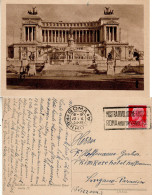 ITALY 1934 POSTCARD SENT FROM ROMA TO LUGANO - Marcofilie