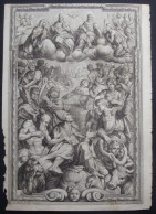 Nicolas De Bar - 1662 - Gravure Sur Cuivre - Images Religieuses