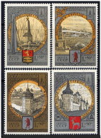 RUSIA 1978 - TURISMO DEL CINTURON DE ORO OLIMPIADA DE MOSCU. - YVERT  4567/4570 ** - Unused Stamps