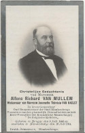 DP. ALFONS VAN MULLEM - VAN HAELST ° BRUGGE 1834- + BLANKENBERGE 1914 - OUD BURGEMEESTER STAD BLANKENBERGE - GENEESHEER - Religion &  Esoterik