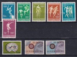 Timbres    Luxembourg Neufs ** Sans Charnières  1967-1968 - Nuevos