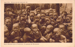 26879 "MONDO PICCINO AFRICANO-NELLE MISSIONI DELLA CONSOLATA-LE SPERANZE DEL MISSIONARIO"VERA FOTO -CART.POST.NON SPED. - Ohne Zuordnung