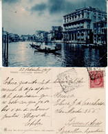 ITALY 1909 POSTCARD SENT FROM VENEZIA TO BUENOS AIRES - Marcofilía