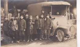 CARTE MILITAIRE CAMION CARTE PHOTO - Characters