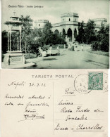 ITALY 1912 POSTCARD SENT FROM NAPOLI TO LIMA - Storia Postale