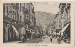 8. SETE - La Rue Nationale - Sete (Cette)