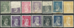 Turkey; 1931/1954 "Abklatsch Stamps Of The Ataturk Issues" MNH** - Collections, Lots & Series