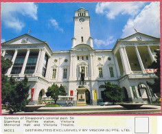 Singapore Memorial Hall, Stamford Raffles +/-1978's MCE1 DISTRIBUTED EXCLUSIVELY BY VISCOM (S) PTE. LTD. Vintage_UNC_cpc - Singapour