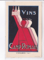 PUBLICITE : Vins Du Camp Romain à Vidauban Dans Le Var - Très Bon état - Pubblicitari