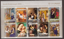 2005 Velletje Decemberzegel - Goede Doelen (1 Serie) NVPH V2381-2390 MNH/**/postfris - Ongebruikt