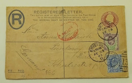 Registered Letter-Inland Registration-postmark BRISTOL 1903.-sent To Germany, PANKOW Bei Berlin - Brieven En Documenten