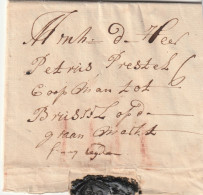 1646 / 1799 - Collection Of 5 FIVE 17th & 18th Century Letters From Netherland To France, Belgium And Italy Of Today - Collections