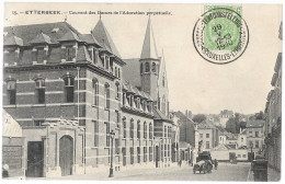 CPA CARTE POSTALE BELGIQUE BRUXELLES-ETTERBEEK COUVENT DES DAMES DE L' ADORATION 1910 - Etterbeek