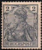 DEUTSCHES  REICH, 1900,  MI 53, GERMANIA  REICHSPOST, UNGEBRAUCHT, FALZ, CHARNIERE - Ungebraucht