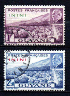 Inini  - 1941  -  Pétain   - N° 51/52 - Oblit - Used - Gebraucht