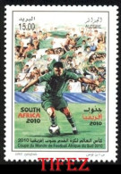 Année 2010-N°1567a Neuf**MNH : Coupe Du Monde De Football 2010 : "ALGERIE" Avec "i" (timbre Corrigé) - Algerije (1962-...)