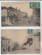 Lot De 2 Cartes "Le Houga (Gers)" - Other & Unclassified