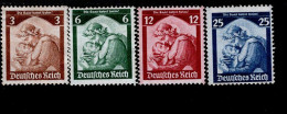 Deutsches Reich 565 - 568 Saarabstimmung MLH * Falz - Neufs
