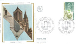 FDC 1979 ABBAYES NORMANDES - 1970-1979